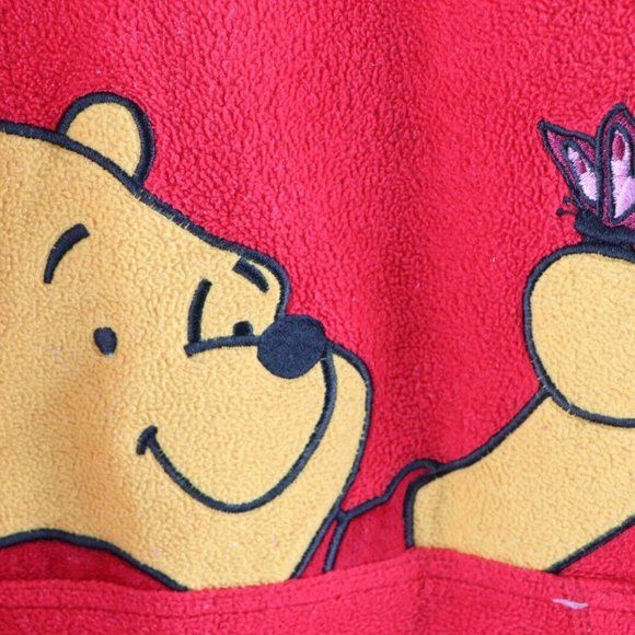 Vtg 90s Disney Winnie the Pooh Hoodie Sweatshirt - Picture 5 of 8